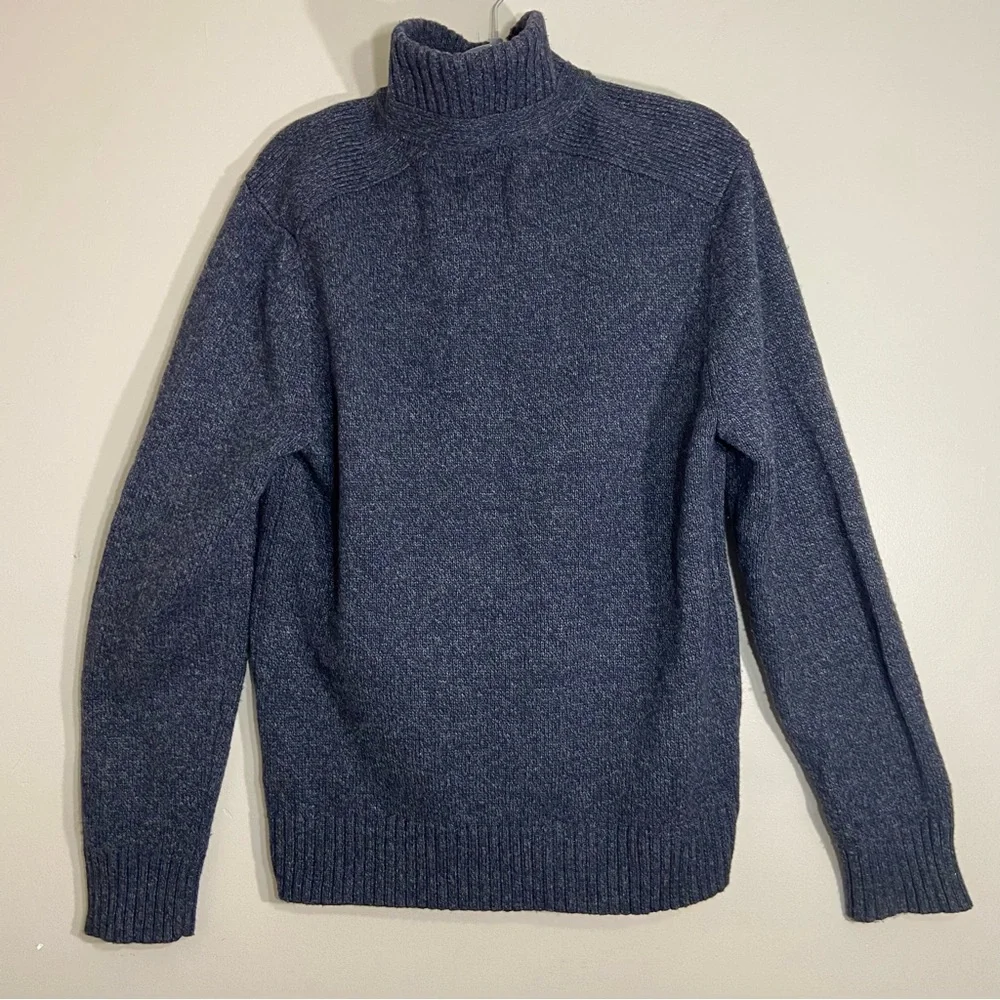 Banana Republic Wool Blend Zip-Up Sweater- men’s L